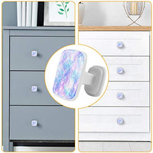 Set di 4 maniglie rotonde per armadio da cucina, credenza, cassettiera, cassettiera, con viti, per cucina, comò, armadietto, bagno, armadio