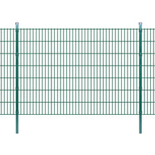 honglianghongshang Barriere e recinzioni Pannelli per recinzioni Pannelli di Recinzione 2D Giardino con paletti 2008x1430 mm 8m Verde