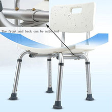 MGMDIAN Bagno Luce Antiscivolo maternità Sgabello da Bagno Anziano Bagno Sedia Doccia Sedia Sedia Bagno disabilitato Accessori da Bagno