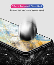 Suhctup Compatibile con Xiaomi Mi 8 lite Custodia Protettiva in Vetro Temperato 9H + Cornice Paraurti in TPU Silicone Morbido Assorbimento Degli Urti a 360 Gradi Protezione -Pittura