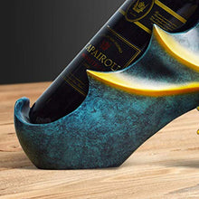 Garneck Portabottiglie a Forma di Lumaca di Mare Singolo Conca Ragazza Resina Portabottiglie di Vino Creativo Portabottiglie Portabottiglie di Vino Champagne per Bar di Casa