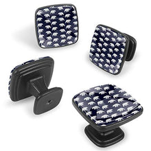 Modello orso bianco 4 PCS Pomelli per Porta, Pomolo per Mobile, Pomelli per Mobili con Viti, Maniglia per Armadietto, Pomelli per Porta, Pomelli per Cassetti per Porta, Armadio, Cassetto e Credenza