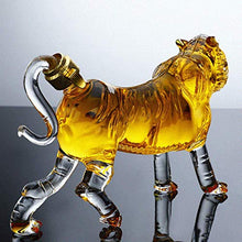 JTYX Botte in Ceramica, Legno, Bottiglia di Vino, Liquore di Tigre, Vino Rosso, Vino Rosso, Vino Medicinale, Bottiglia di Vetro Vuota, Zodiaco Animale, Bottiglia di Vino Artigianale