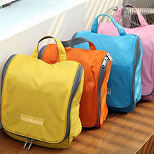 TREESTAR Pieghevole Lavaggio Borsa da Viaggio Impermeabile Custodia di Grande capacità Caso Cosmetico Borsa Cosmetica per Il Lavaggio Portatile con Gancio per Uomini Donne Che Viaggiano (Giallo)