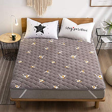 YXXCD Stampa Futon Dormire Tatami Pavimento Tappetino, Traspirante Futon Tatami Tappetinoerasso Tappetino Morbido Thick Giapponese -Brown -a 200x220cm(78x86inch)