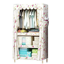 JFFFFWI Armadio Guardaroba in Legno Massiccio Semplice Armadio 60 * 45 * 170cm (Colore: C)
