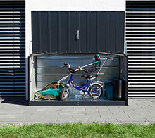 Trimetals contenitore multifunzione per attrezzi, bicicletta ecc. color antracite, 196 x 89 x 113 cm (L x P x A), impermeabile