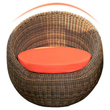 Set di Mobili da Giardino per Esterni, 3 Pezzi di Vimini in Rattan Divano da Giardino Moderni Set di Conversazione per Il Tempo Libero con Sedia Singola E Tavolino da caffè,Bianca