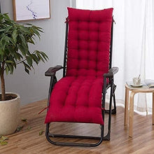 eewopjkj Cuscini per sedili Cuscino per Sedia da Giardino per Patio Cuscino per sedie da Giardino per Vacanze da Viaggio Cuscino per sedie da Esterno per Interni Senza sedie (Colore: Rosso Dimension