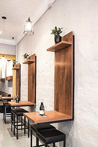 MADE IN ITALY Tavolo da Parete Bar/Giardino Metallo Industrial Desing Modern