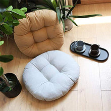 MissZZ Cuscini Rotondi per sedie da Ufficio in Cotone, Imbottiture comode Imbottite Cuscini Tatami Cuscino da Pavimento per Esterni per Interni Facile da Pulire