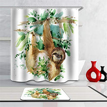 LIYAN Combinazione Bagno. Immagini Chiare E Colori Vivaci Rendono Il Tuo Bagno Pieno di Vita. Accessori da Bagno. Pittura. Foglie Verdi. Accidia.
