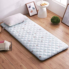 HIGHKAS Tappeto per Pavimento in Tatami Cinese, Materasso Trapuntato Singolo Pieghevole futon Traspirante Antiscivolo Traspirante Imbottitura di umidità Wicking-e 200x220 cm (79x87 Pollici)