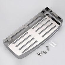 SUMNACON - Mensola da doccia in acciaio inox, solida, forma rettangolare, 30 x 12 x 3,7 cm