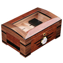 Ljf Scatola di sigari Cigar Humidor Domestica Cigar Cabinet Sigaro Scatola di Legno di Cedro Cedro Doppio Sigaro Scatola di Manutenzione alcolizzata può Contenere 100 miglior Regalo