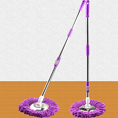 SSAYY Spray Mop Home Mop in Microfibra Ricambio Testina Magic Mop Rotazione A 360 Gradi Facile Rotazione Rotante Mop Strumenti per La Pulizia del Pavimento della Casa