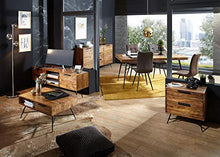 KADIMA DESIGN Comodino Sheesham Nachtkommode alta scatola molla comodino