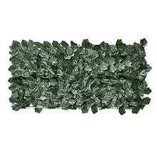 Yongirl - Rotolo di siepe artificiale con foglie di edera, 99,1 x 48,3 cm, colore: verde