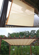 Rete ombreggiante Beige Sun Mesh, Panno All'ombra Resistente al 90% per Coperture di Piante, Serre, Fienile O Canile (Size : 4x5M)