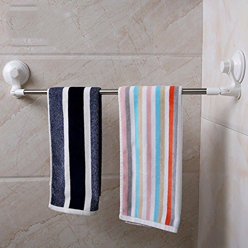 MBYW Portasciugamani Moderno Minimalista Portasciugamani Elegante per Il Bagno di Moda Portasciugamani da Bagno in Acciaio Inox a Semplice Effetto Ventosa con portasciugamani da Bagno