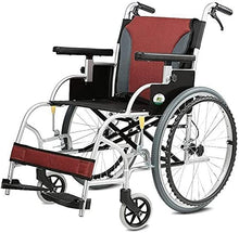Carrozzine Semoventi, Transit Portatile da Viaggio Lega di Alluminio, Pieghevole Scooter Portatile Leggero Trolley per Disabili Trolley per Scooter per Anziani/Disabili A