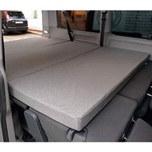 KFoam.es - Materasso pieghevole con viscoelastico, per Volkswagen T5, T6, Multivan, California Beach e Caravelle, 185 x 148 x 8 cm