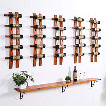 Portabottiglie in legno di lusso leggero, espositore per vino a parete, portabottiglie per vino/A / 150×19.5CM
