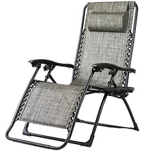 Sedia Per Gravità Zero Reclinabile All'aperto Con Poggiatesta Regolabile, Sedia Per Sdraio Allungabile Per Giardino/Patio/Piscina/Spiaggia/Cortile/Prato, Capacità Di Carico 150 Kg