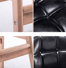 Home Bar Furniture AYQ- Sedia da Pranzo al caffè, Ristorante Sgabello Alto Balcone Sedia da Salotto in Legno Sedia da Cucina, 40 * 43 * 100CM Sedia da Reception (Color : #2)