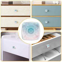 Fiore rosa verde 4 PCS Pomelli per Porta, Pomolo per Mobile, Pomelli per Mobili con Viti, Maniglia per Armadietto, Pomelli per Porta, Pomelli per Cassetti per Porta, Armadio, Cassetto e Credenza