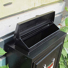 YONGYONGCHONG, cassetta delle lettere per esterni, retrò, vintage, in alluminio, montaggio a parete, cassetta postale sicura, cassetta postale esterna c