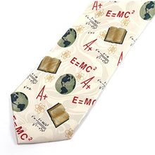 Einstein's Theory of Relativity Tie with E=MC2 Design