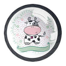 Vitello del fumetto 4 PCS Pomelli per Porta, Pomolo per Mobile, Pomelli per Mobili con Viti, Maniglia per Armadietto, Pomelli per Porta, Pomelli per Cassetti per Porta, Armadio, Cassetto e Credenza