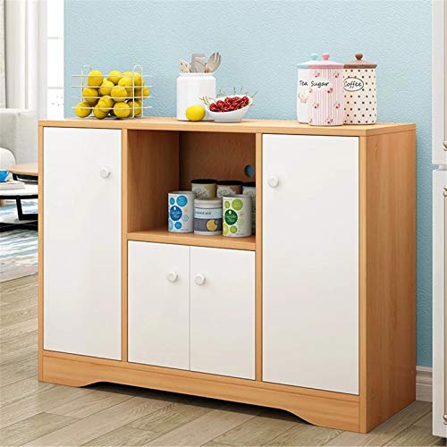 XuZeLii Credenza Cassetto Multifunzionale di Legno massello di Grande capacità Domestica Moderna Minimalista tè armadietto Armadio mobili Soggiorno Adatto per Ingresso Bagno