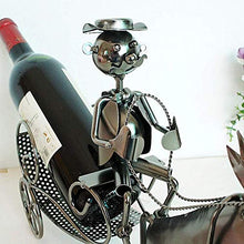 LHQ-HQ cremagliera del vino Wine Rack Marathon Holder bottiglia di vino in stile cremagliera casa decorazione ornamenti Vino contenitore decorazione domestica del mestiere del ferro regalo Artigianato
