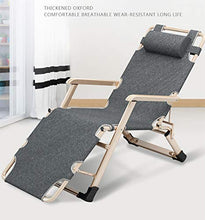YQAD Sedie a gravità zeroPantaloni Pieghevoli in Tessuto Oxford con Regolazione Multi-velocitàRipristina Senza rumori di Installazione Free Household Outdoor Camping Camping Office Recliner-9