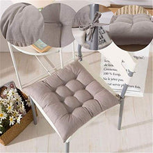 Pillowcase Cuscino per Sedia da Pranzo, Cuscini per Interni ed Esterni, Cuscino per Sedia Imbottito con Cravatta, Cuscino per Sedia da Giardino, Cuscino per Sedia da Pranzo 40x40 cm (Rosso) 2 X