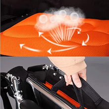 Carrozzine Semoventi, Trolley da Viaggio Portatile Transit Scooter per Anziani, Pieghevole Portatile Lega di Alluminio Superleggera Anziani/Disabili Sedia da Trasporto Semovente Senior/Disabili S