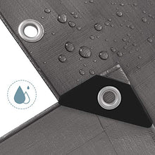 Laneetal Telone Impermeabile per Esterno PE 4x8m 280g/m² Rinforzato con Occhielli Copertura per Mobili Camion Piscina Corda di 16 cm