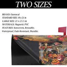 Halloween Mailbox Copre Magnetico Jack Lanterne Caduta Zucca Spaventapasseri Giardino Cortile Decorazione Casa Dimensioni Standard 53,3 cm x 45,7 cm