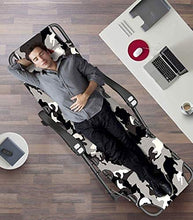 FAGavin. Pausa Pranzo Sedia Pieghevole Casa Multifunzionale Singola Semplice Sedia Portatile Letto Pieghevole Pisolino, Allargando Sedia Spiaggia Sedia Amovibile Lettino da Campeggio Casa Lettino