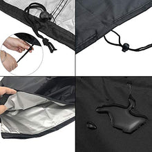 Hieefi Copertura Egg Chair Impermeabile Antipolvere Nero Appeso Copertura della Sedia