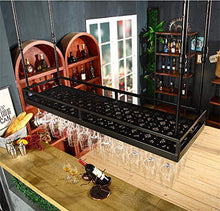 Splendidamente Cucina Organizzazione per Lo stoccaggio Soffitto Nero a soffitto Portabottiglie per Vino in Vetro Regolabile in Altezza Portabottiglie per Vino Portabottiglie Portabottiglie in Vetro p