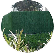 JET7GARDEN - Set di 10 rotoli di siepe artificiali, 2 x 3 m, colore: Verde Tiuya, 126 fili
