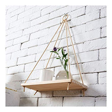 &ripiano di stoccaggio A parete rack, Vaso da fiori bagagli Rack consiglio sospeso di legno decorazioni multifunzione domestica Scaffale Scaffale di finitura (Size : 35cm*14cm)