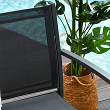 Outsunny Salotto da Esterno, Set 4 Pezzi con 1 Tavolino, 2 Sedie da Giardino e 1 Panca in Metallo, Nero