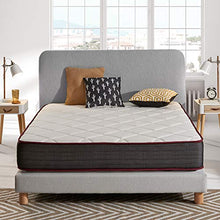naturalex | Dualconfort | Materasso Piazza e Mezza 140x200 cm | Ergonomico in Memory Foam e Lattice | Schiuma HR Alta Densità | Adattamento di Forma Superiore | Struttura Multistrato Auto Ventilante