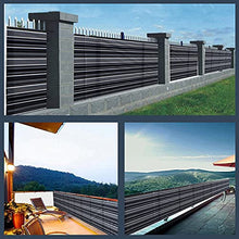 ZYFA Recinzione Copertura,Frangivista Balcone e Telo frangivento per balconi Protezione UV della Privacy Schermo Telo Oscurante Giardino Copri Ringhiera Balcone