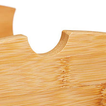 Relaxdays 10028814 Cantinetta in bambù, 5 Bottiglie, Forma di Arco, Porta Vino da Tavolo, Cucina, 18x48x24 cm, Naturale