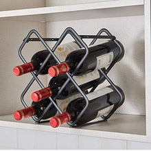 WZHZJ Supporti da Tavolo di stoccaggio del Vino del Supporto del Metallo del controsoffitto del Supporto di Free Standing (Size : M)